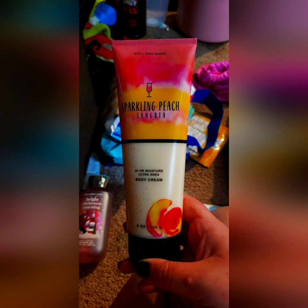 Bath n body works lotion sparkling peach